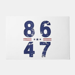 Tapete 86 47 Anti Trump 8647 Estilo de Vintagem Retroativ