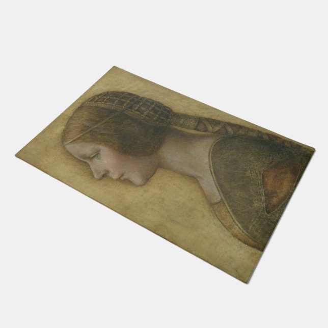 Tapete A Bela Princesa (por Leonardo da Vinci) (Inclinado)