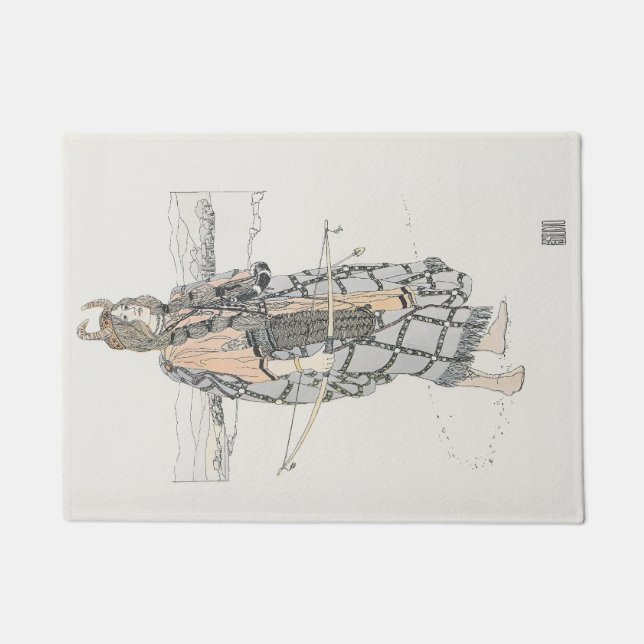 Tapete A Caçadora (por Ann Macbeth) (Frente)