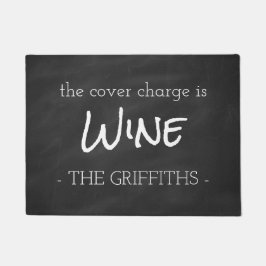 Tapete A carga de cobrir é esteira de porta engraçada do