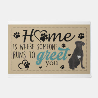 Tapete A Casa Da Cane Corso É Onde Alguém Funciona Para T