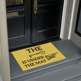 Tapete A Chave Está Abaixo Do Mat Welcome Mat