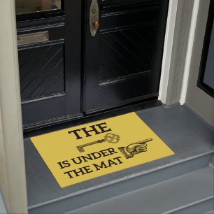 Tapete A Chave Está Abaixo Do Mat Welcome Mat