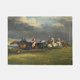 Tapete A Corrida do Cavalo de Epsom Derby