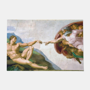 Tapete A Criação de Adão, Michelangelo, 1508-1512