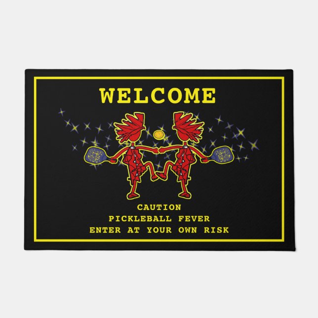 Tapete A Febre De Pickleball Entra Na Sua Própria Porta D (Frente)