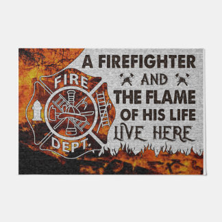 Tapete A Firefighter And The Flame Of His Life Live Here