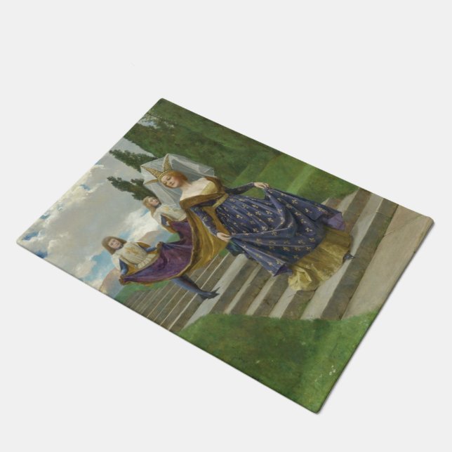 Tapete A Grande Senhora (Nobre Mulher Medieval) (Inclinado)