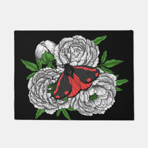 Tapete A mariposa cinabar