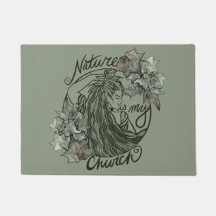 Tapete A natureza é a minha Deusa Druida da Igreja