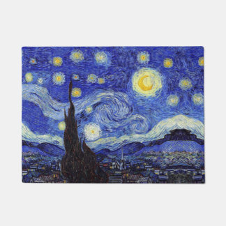 Tapete A noite estrelado Van Gogh inspirou a esteira do