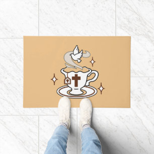 Tapete A vida é doce com Jesus - Taça Cristã Faith Tea