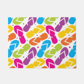 Tapete A vida é melhor nos chinelos