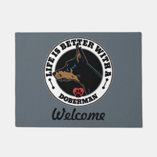 Tapete A Vida Personalizada Do Doberman É Melhor