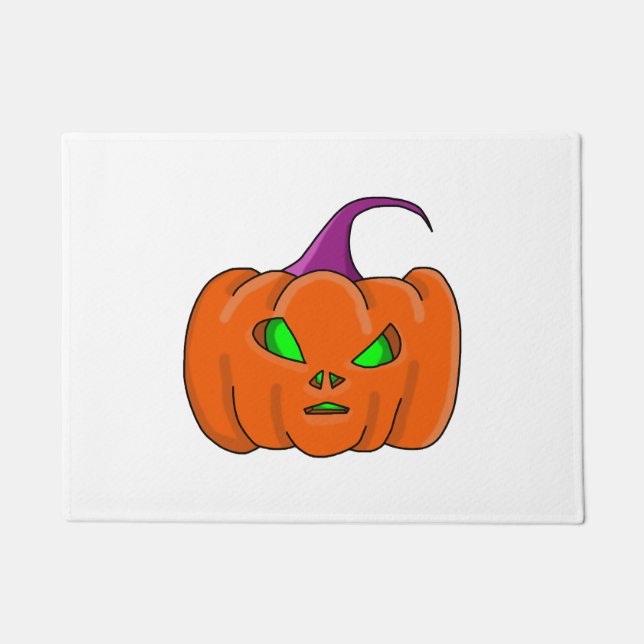 Tapete Abóbora de Alienígena de Halloween (Frente)