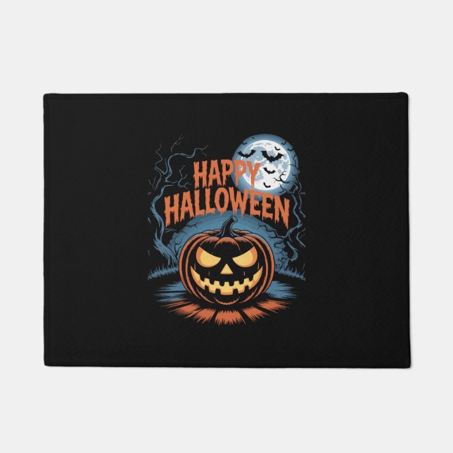 Tapete Abóbora de Halloween Sinistra (Frente)