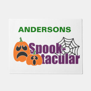 Tapete Abóboras de Halloween Personalizadas Spooktackular