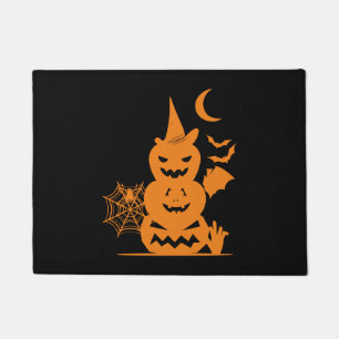 Tapete Abóboras Empilhadas Halloween