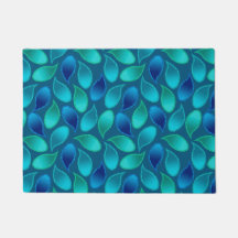 Abstrato azul verde pavão pavão pavão padrão