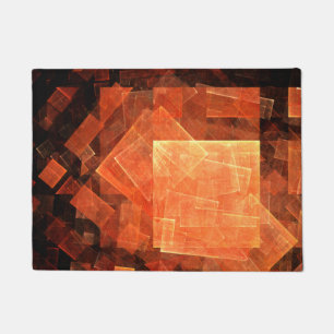Tapete Abstrato de Arte da Janela