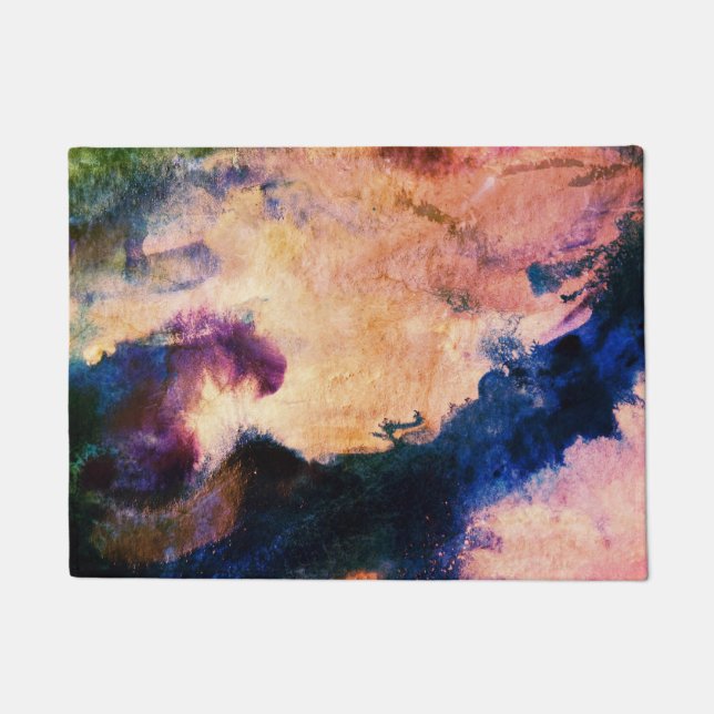 Tapete Abstrato de Arte Moderna (Frente)