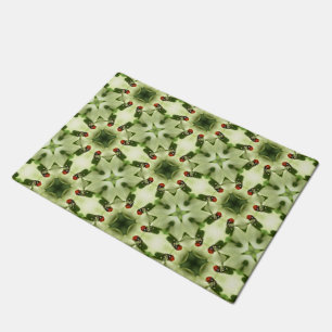 Tapete Abstrato Ladybug No Dogwood Nature Kaleidoscope