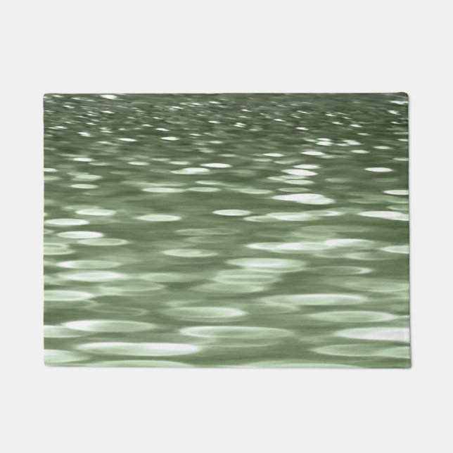 Tapete Abstrato nº 3: borrão verde-oliva (Frente)