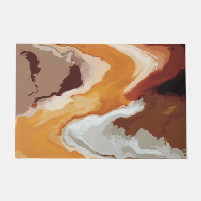 Tapete Abstrato Pastel Paint Fox Tail Edition (Frente)