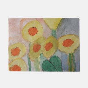 Tapete Abstrato Sunflower Door Mat