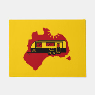 Tapete Acampamento Caravan australiano