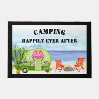 Tapete Acampamento Feliz Para Sempre Depois Da Porta