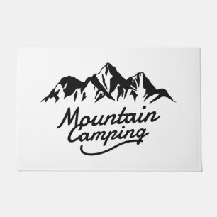 Tapete Acampamento nas montanhas