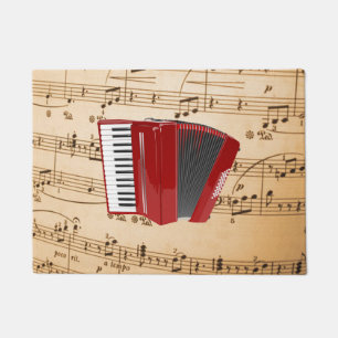 Tapete Accordion Music, design popular