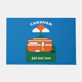Tapete Acessórios de Caravana Engraçados
