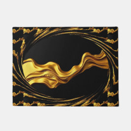 Tapete Achempong Gold Black Monochrome Christian