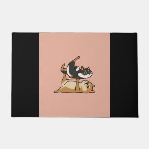 Tapete Acroyoga Shiba Inu   Amantes Cute Shiba Inu Yoga