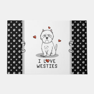 Tapete Adoro Westies - West Highland White Terriers