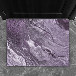 Tapete Agato de Cristal Roxo Pedra Sangrada Escura