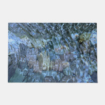 Água corrente, riacho, vapor, pedras submarinas