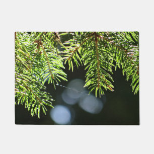 Tapete Agulhas de pinheiro com bokeh