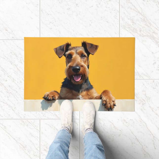 Tapete Airedale Terrier Doormat Art (Interior)