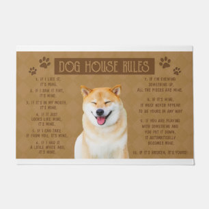 Tapete Akita Dog House Regulamentação, Se Quebrou, é seu