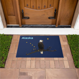 Tapete Alaska Eagle E Flag