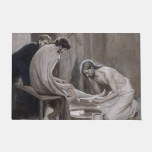 Tapete Albert Edelsense - Jesus Lavando Pés Discípulos
