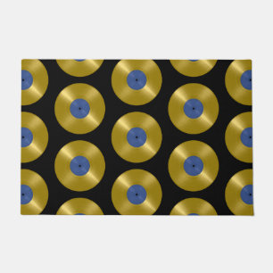 Tapete Álbum Dourado do Vinyl Record