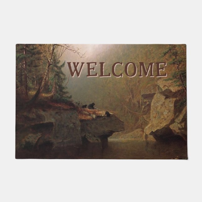 Tapete Alexander Helwig Wyant, Três Ursos (Frente)