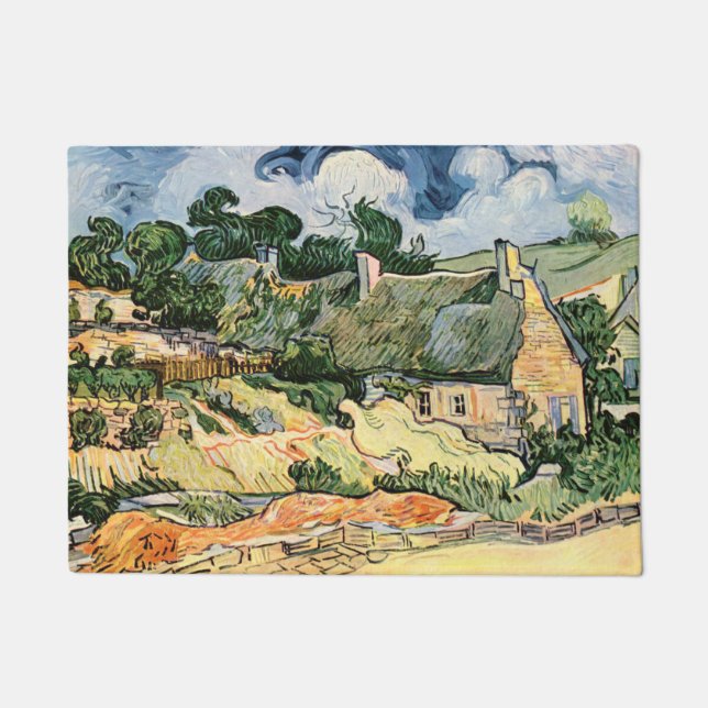 Tapete Algodão achatado em Cordevill Vincent van Gogh (Frente)