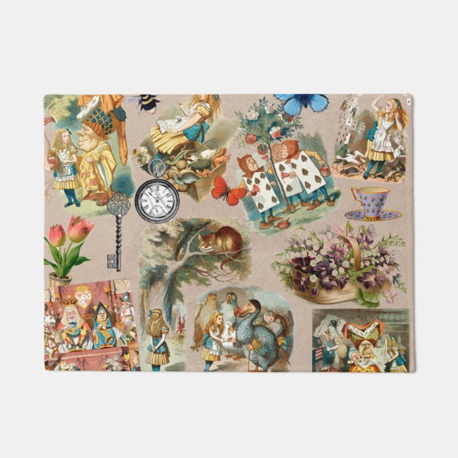 Tapete Alice no País das Maravilhas Cheshire Cat Caracter (Frente)