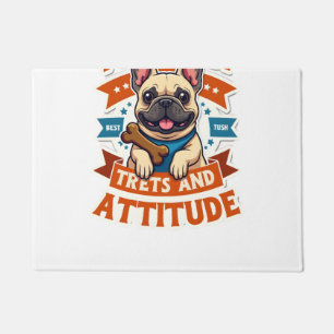 Tapete Alimentado Por Guloseimas E Atitude Bulldog Francê