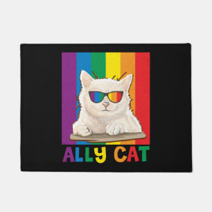 Tapete Ally Cat Lgbt Gay Rainbow Pride Flag Boys Men